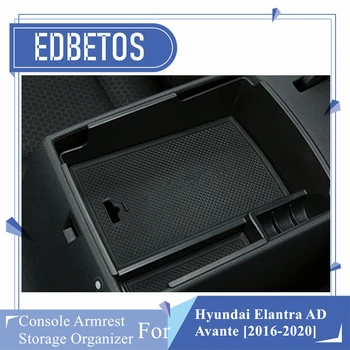

Armrest Box Storage For Hyundai Elantra 2016 2017 2018 2019 AD Avante Stowing Tidying Super Elantra Car Organizer Accessories
