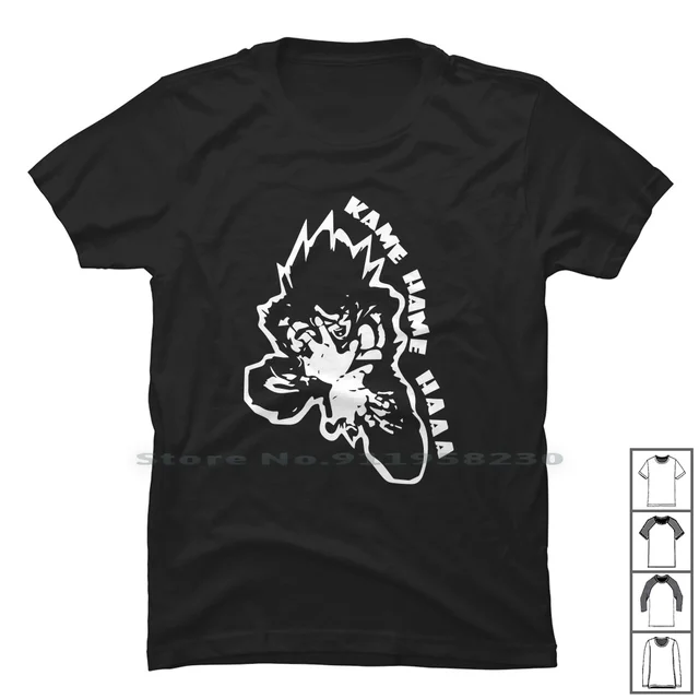 Son Kamehameha Z Funny T Shirt 100% Cotton Birthday Animals Dragon Comic Humor Ball Love Geek Son Ham Day Fun