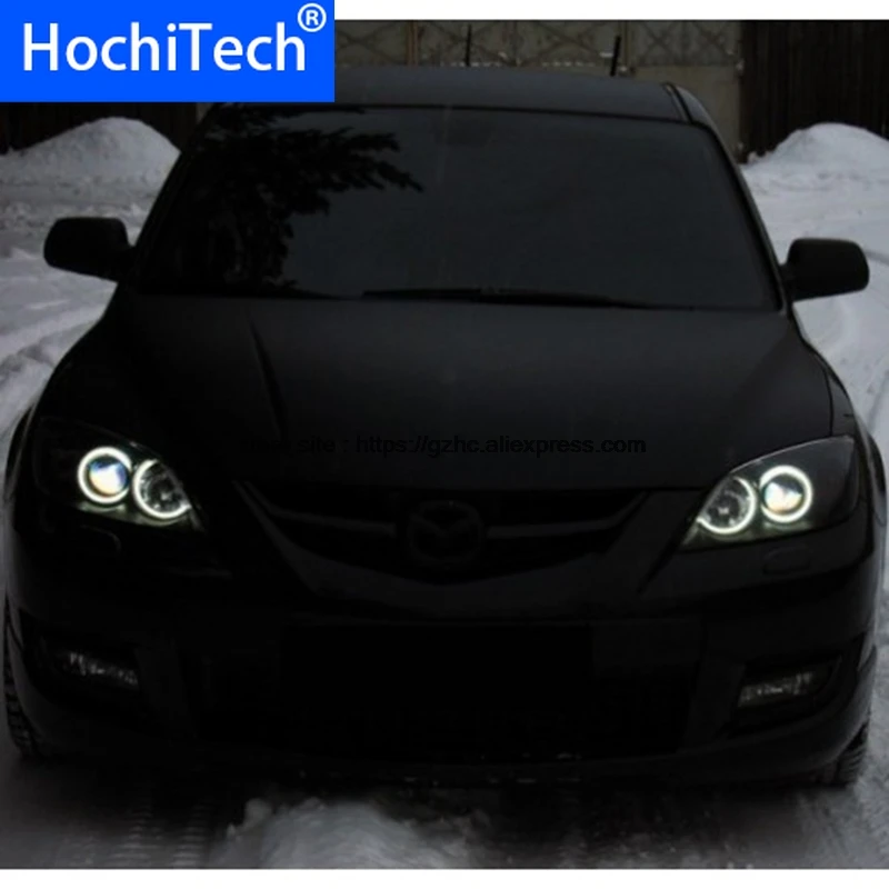 Для Mazda 3 mazda3 2002 2003 2004 2005 2006 2007 ультра ярсветильник дневной свет DRL CCFL ангельские
