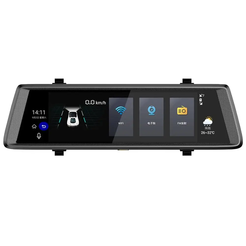 Streaming Wifi Driving Recorder 10 Inch 3G Full Screen Smart Rearview Mirror HD Android Navigation Electronic Dog Streaming Wifi Driving Recorder 10 Inch 3G Full Screen Smart Rearview Mirror HD Android Navigation Electronic Dog