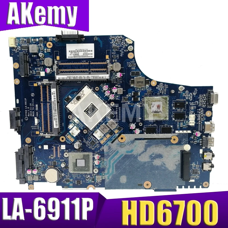 AKEMY P7YE0 LA-6911P для Acer 7750 7750G MBRB102002 MB.RB102.002 материнская плата ноутбука HD6700 | Компьютеры
