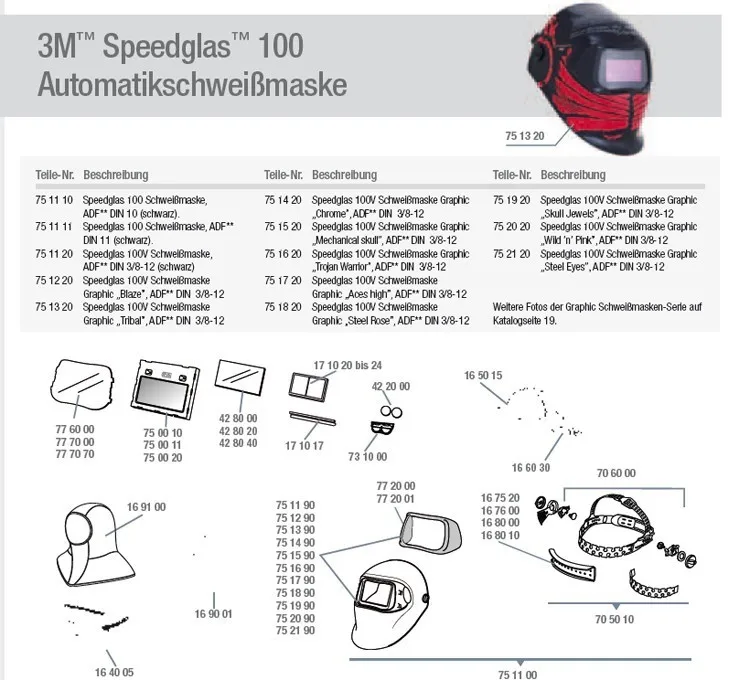 3-M Speedglas TM 100V автоматическая Маска для сварки, меняющая светильник, для электросварки, защитный шлем, жесткий шлем GM1105