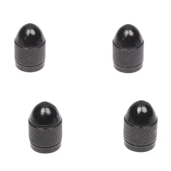 

4pc new valve cap tire pressure cap wheel cover dust Xelo rod for Auto Car - black