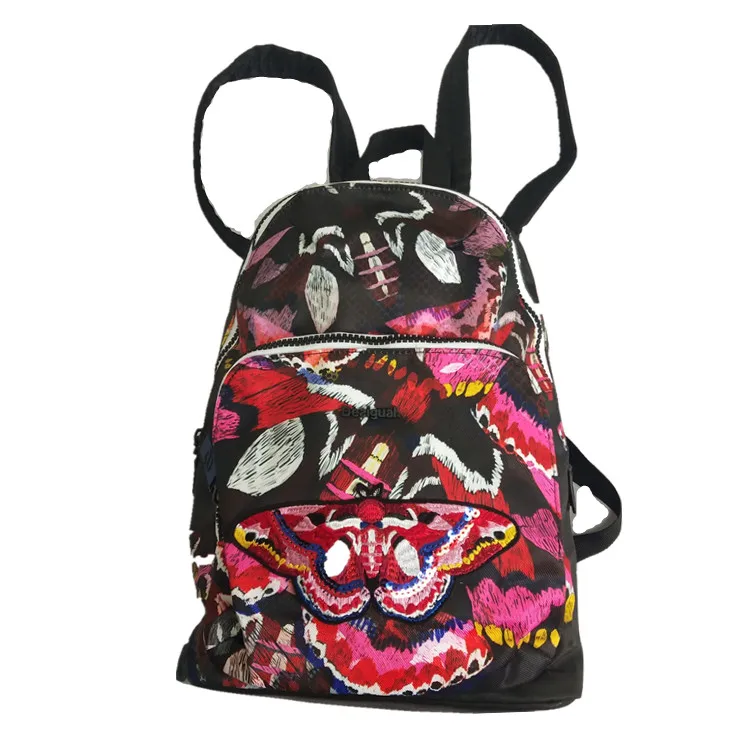 Mochila bordada con estampado único español, Original, Comercio Exterior
