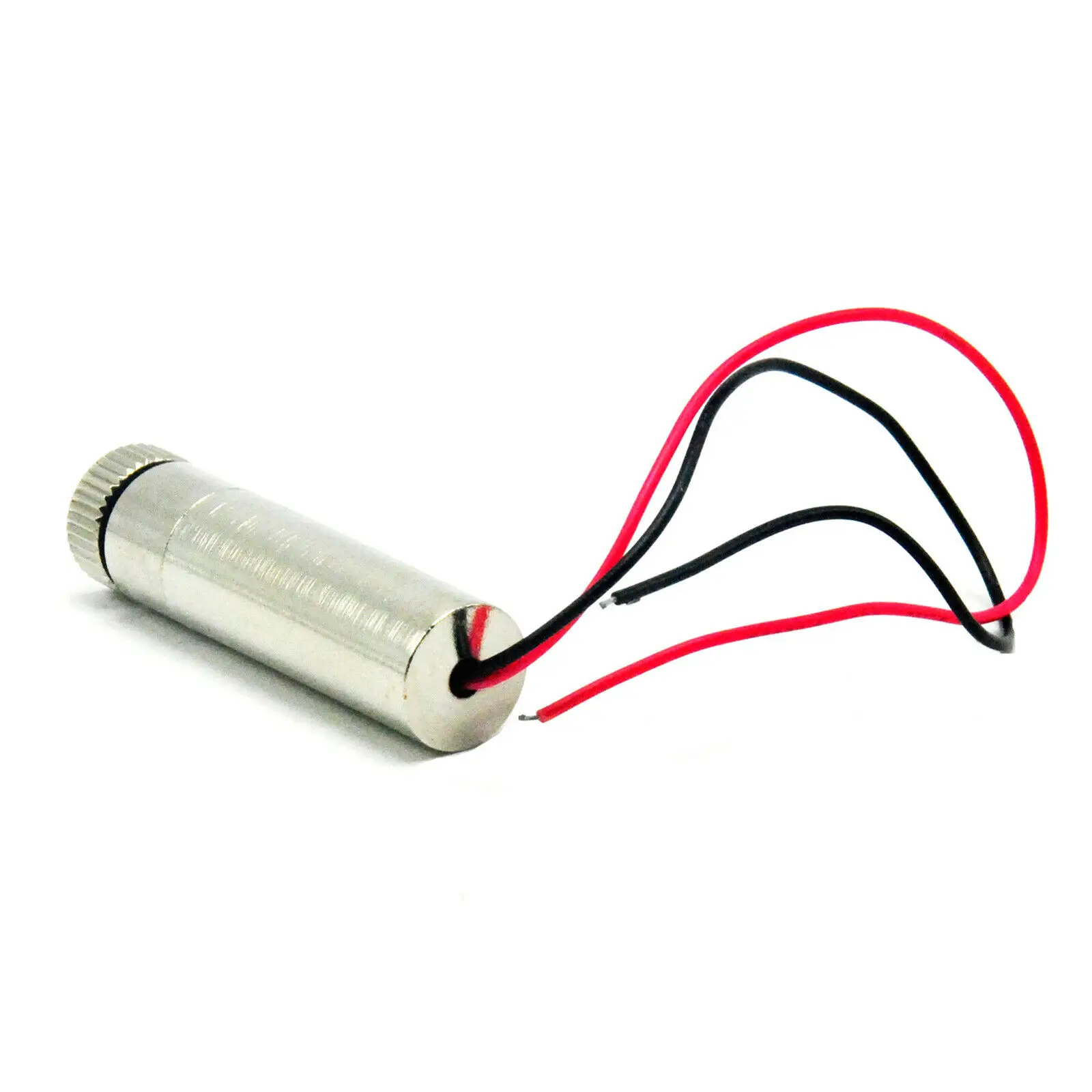 포커서블 크로스 레드 레이저 다이오드 모듈, 드라이버 인 포함, 50mW, 650nm, 660nm, 12x35m, 3V-5V