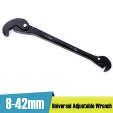 

1Pcs 8-42mm Universal Wrench Adjustable Wrench Set Adjustable Wrench Tool Portable Adjustable Quick Snap and Grip Wrench Tools