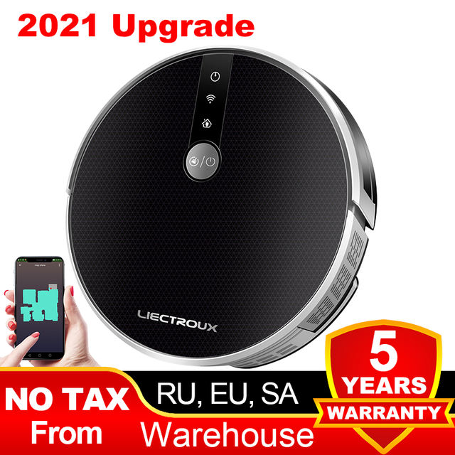 The Smartest LIECTROUX Robot Vacuum Cleaner C30B, 6000Pa Suction, Map