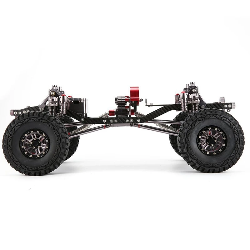 Алюминиевая рама для шасси автомобиля RC для осевого SCX10 1/10 RC Гусеничный