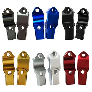 

Universal Aluminum Alloy Motorcycle Rearview Mirror Expander Bracket Adapter Holder Mount Ideal For Raising & Extending Mirrors