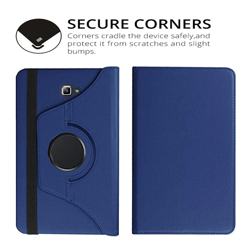 Capa Protetora para Samsung Galaxy Tab a 10.1 2023 com Suporte Rotativo 360 Graus para Tablet - Imagem 4