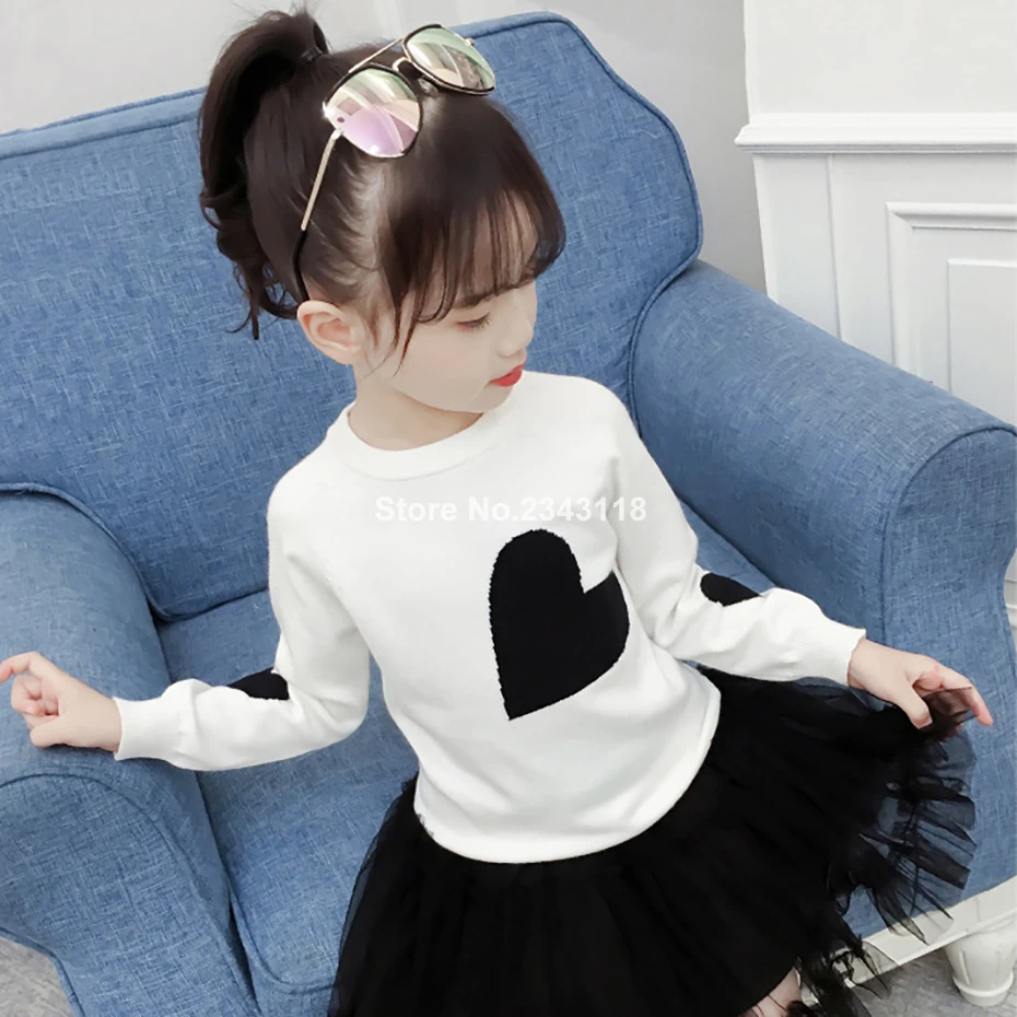 

New Girls Sweater Print Sweater For Girls Spring Kids Clothes Teen Kids Top Children's Costume For Teenage Girl 6 8 12 Years