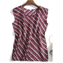 Новинка года; Шелковый жилет без рукавов в национальном стиле(специальная цена