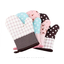 Термостойкие перчатки для микроволновой печи, все виды ярких цветов, тихие элегантные стильные перчатки для печи для антиперми