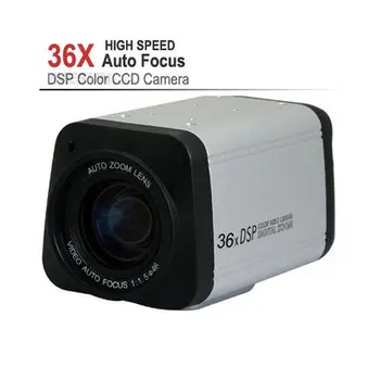 Telecamera Box AHD a Colori COMS 1200TVL con Zoom Ottico 36X e DSP, Autofocus / Telecamera AHD 2MP per DVR AHD 1080P da 2MP