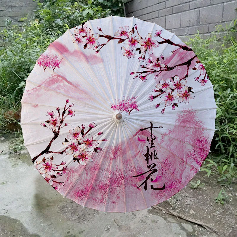 70cm Children Luzhou Oil Paper Umbrella Rain Proof Chinese 