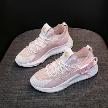 

Trend Women Sneakers Summer New Breathable Air Mesh Running Shoes Women High Quality Training Sports Shoes Non-slip Women Shoes