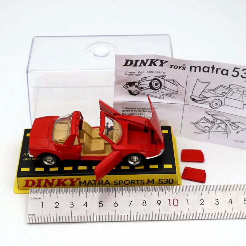 Atlas 1:43 Dinky toys 1403 Matra Sports M 530 литые модели Коллекционная машина