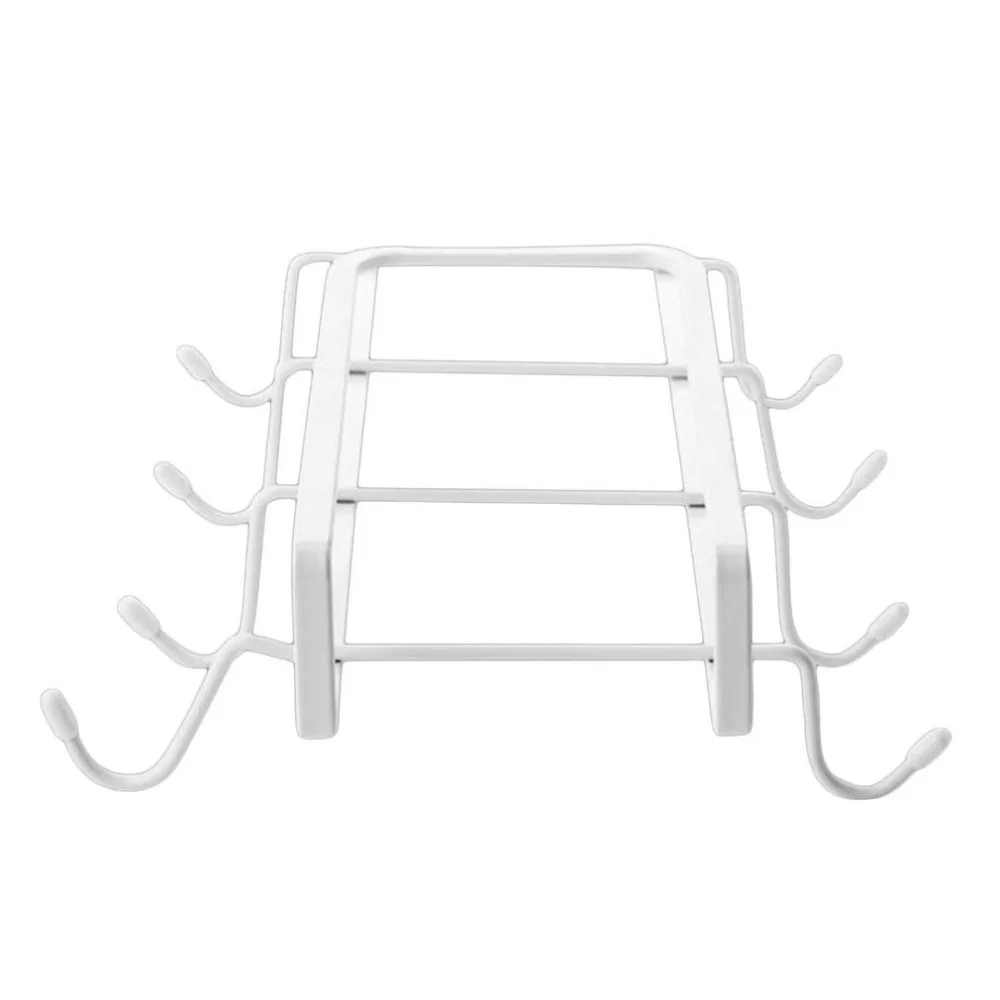 1PC Multifunctional Kitchen Storage Rack Nails Free Design Cupboard Hanging Hooks Wine Coffee Cup Dishes Racks