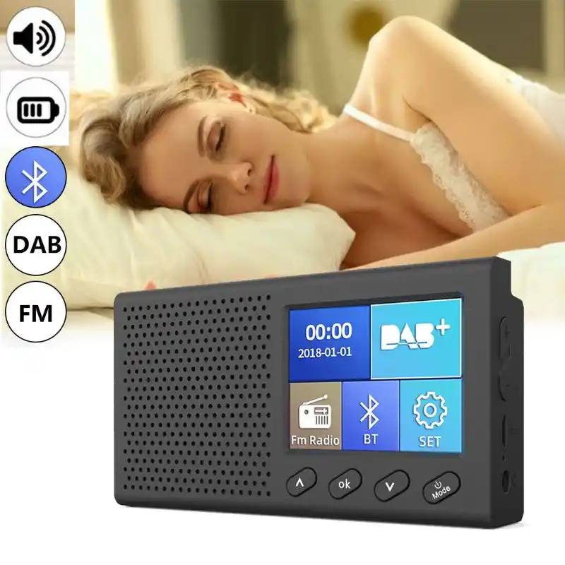 portable fm radio with bluetooth output