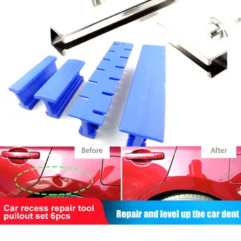 

6pcs/ set of auto dent repair tool puller free sheet metal dent repair tool puller set Car depression repair tools