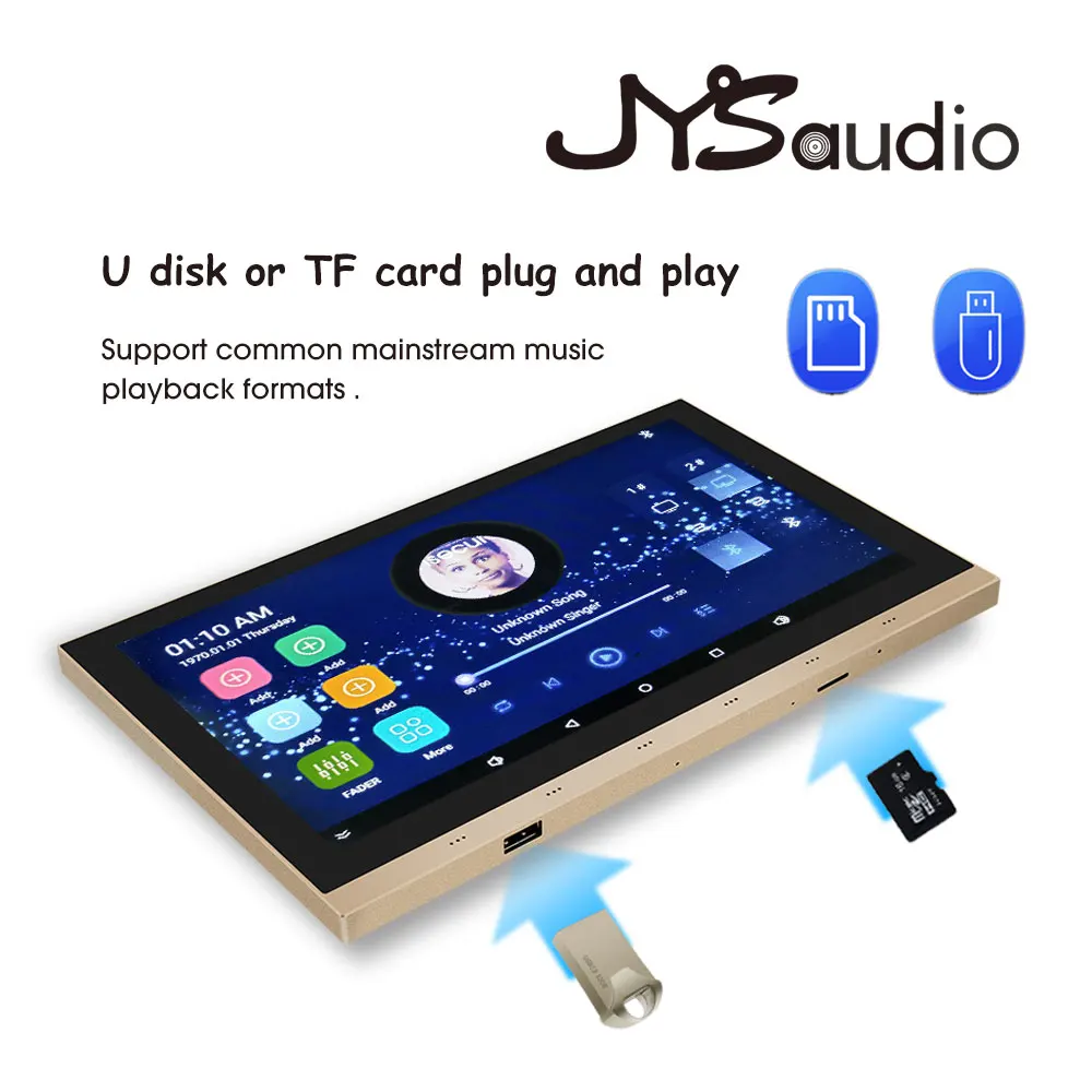 10 Inch Touch Screen Stereo Sound Wall 