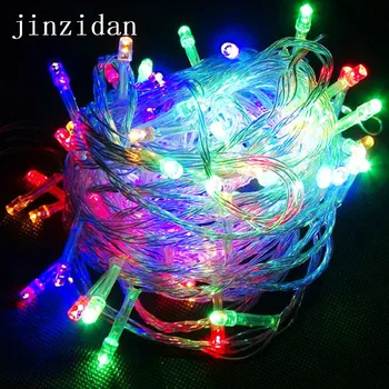 

jinzidan Christmas lights 3M 3AA Battery LED String light LED lamp Garden decoration light free shipping to United States