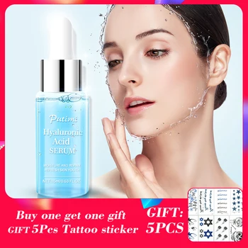 

Putimi Face Serum Hyaluronic Acid Essence Shrink Pores Remove Acne Anti Aging Moisturizing Cream Whitening Face Serum Skin Care