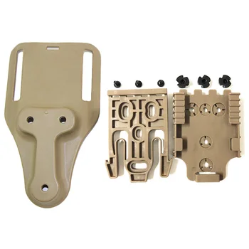 

Quick Locking System Kit Gun Holster QLS adapter for Glock 17 18 19 22 26 Beretta M9 Cz75 Holster pistol Airsoft QLS Adapter