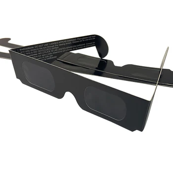 

10pcs Paper Eclipse Glasses,CE Certified Safe Solar Eclipse Glasses,Solar Eclipse Eye Protection Viewing Glasses