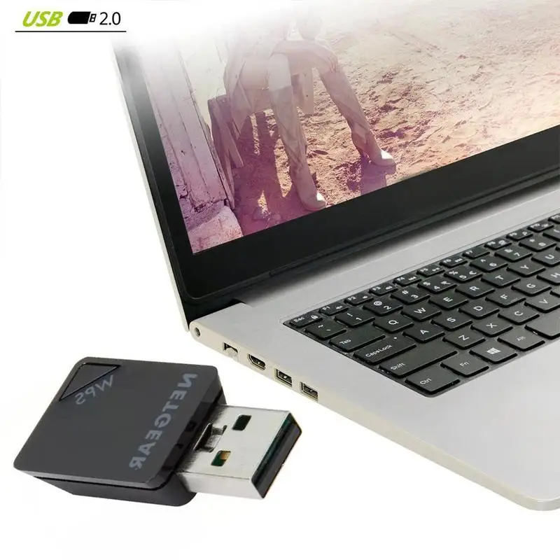 Мини USB wifi сетевая карта беспроводная-AC 433Mbps AC600 USB порт Wi-Fi WPS LAN сетевая карта 2,4G/5G ключ-заглушка WLAN для NetGear A6100