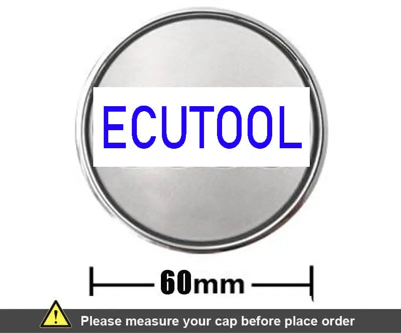 60MM floating wheel center hubcap