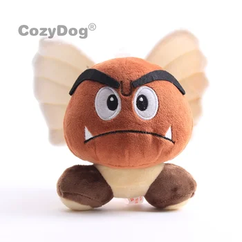 

14cm Mario soft plush toys doll cute Angel Poisonous Mushrooms Plush Toys Children baby Christmas Birthday Gift