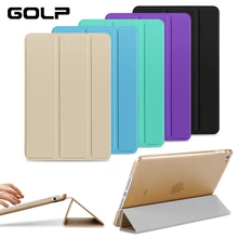 GOLP из искусственной кожи смарт-чехол для ipad 9,7 5th 6th поколения Coque откидная крышка для ipad чехол