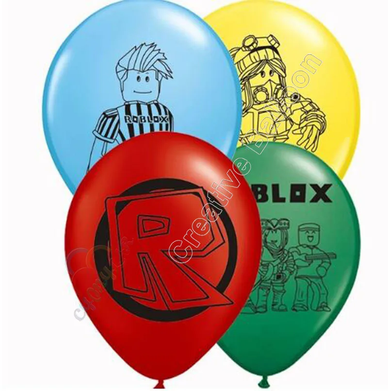 

New Style Roblox Rubber Balloons Party Decoration CHILDREN'S Toy Balloon Decoration
