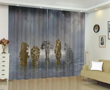 

Custom Home Decor Blackout Window Curtains 2 Panels Print Blinds Finished Drapes for Living Room Bedroom Office Dropshipping