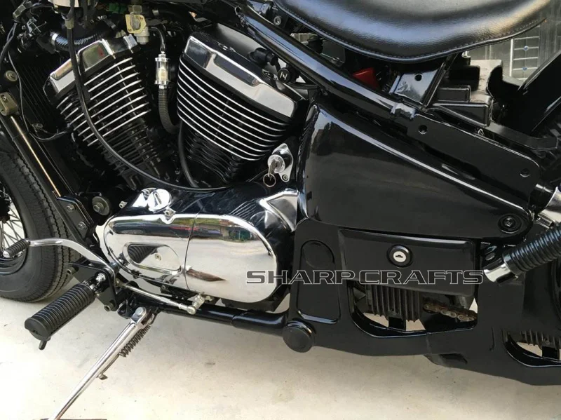 Боковые Крышки для аккумулятора мотоцикла защитные Обтекатели Kawasaki Vulcan 400/800 VN400