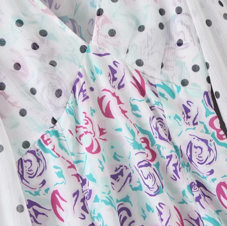 Froral платье женское летнее вечернее платье длинное белое шифоновое vestidos сексуальное Клубное женское платье Уличная С v-образным вырезом фиолетовое платье