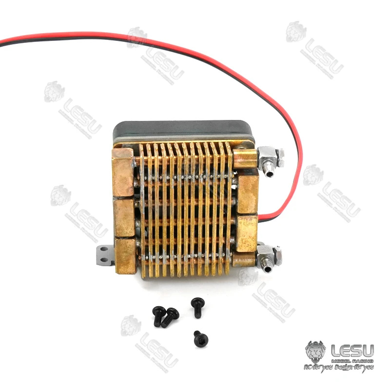 

LESU Metal Cooling Radiator for 1/14 Hydraulic Dumper Truck Excavator TAMIYA