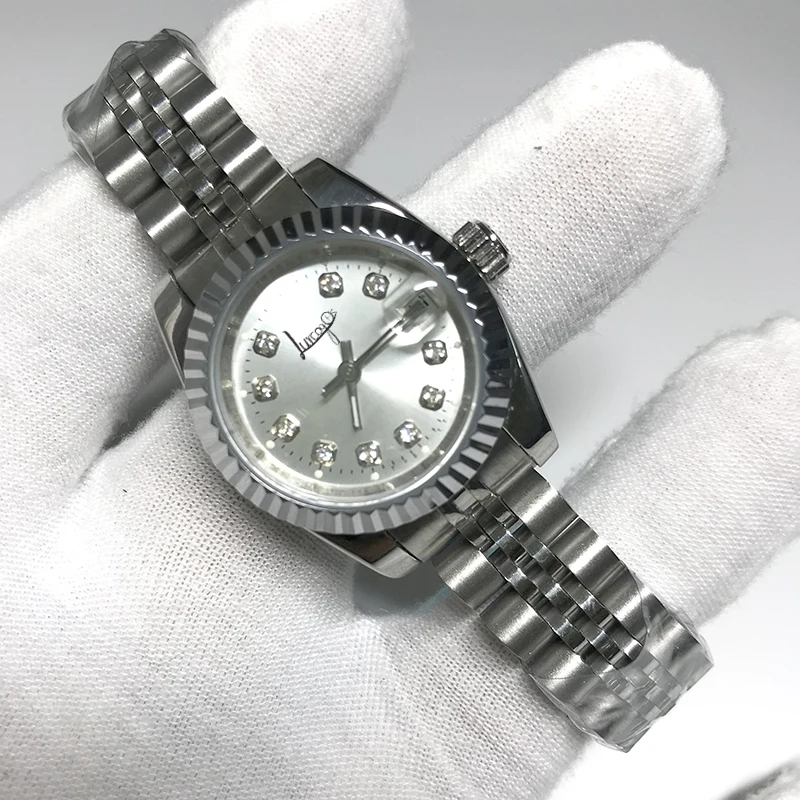 Горячая Распродажа, женские часы с золотым циферблатом и бриллиантами ...