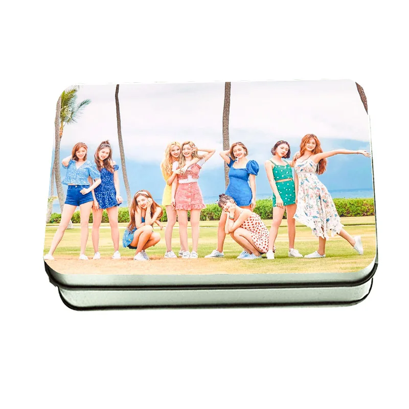 40 шт./компл. два раза TWICEZINE JEJU ostrov EDITION Polaroid LOMO Card Photocard Прямая поставка