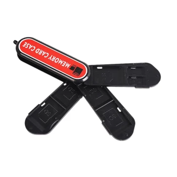 

SD Card Holder Waterproof Camera TF/SD Memory Card Storage Case Max 7 Cards for Canon Nikon Camera