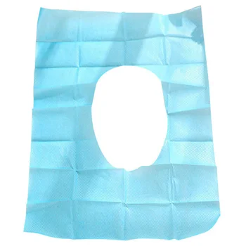 

10Pcs Travel Disposable Toilet Seat Cover Mat Waterproof Toilet Paper Pad Waterproof Bacteria Toilet Seat Cover