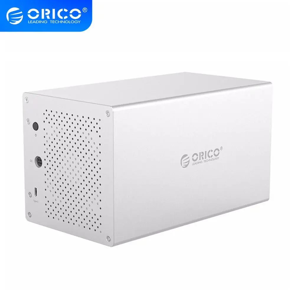 Корпус для жесткого диска ORICO WS Series 3 5 дюйма 4 Bay SATA3.0 Type C поддержка 4*10 ТБ жесткий
