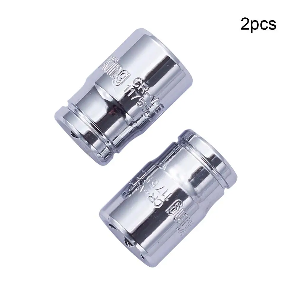 E14 x2pcs 3/" Привод E8~ E20, короткий рукав, 6 точек, гайка, шестигранная, Torx, ударная розетка, хром-ванадиевая сталь, 6-точечная розетка, 1 шт./2 шт - Цвет: E14 x2pcs