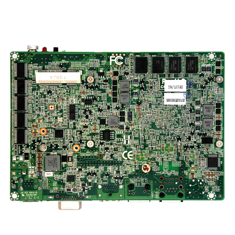 Baytrail-D/I/M E3845 мини-Промышленная материнская плата встроенная 4G ddr3 3,5 дюймов материнская плата 9-36 в 8* USB 2* LAN RJ45 lvds мини-плата ПК
