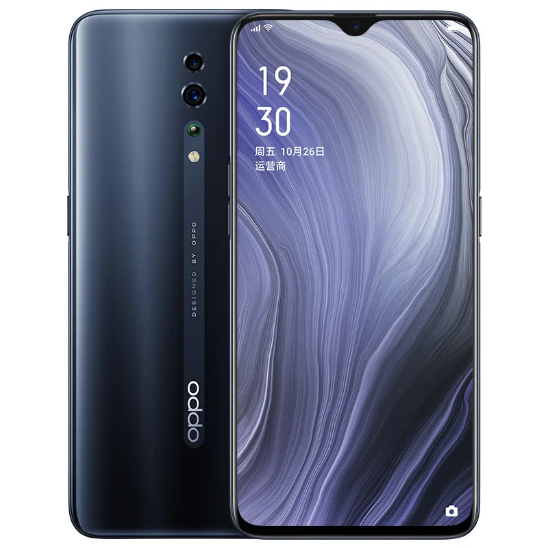 В наличии оригинальный OPPO Reno Z мобильный телефон отпечаток пальца + лицо ID 6 4