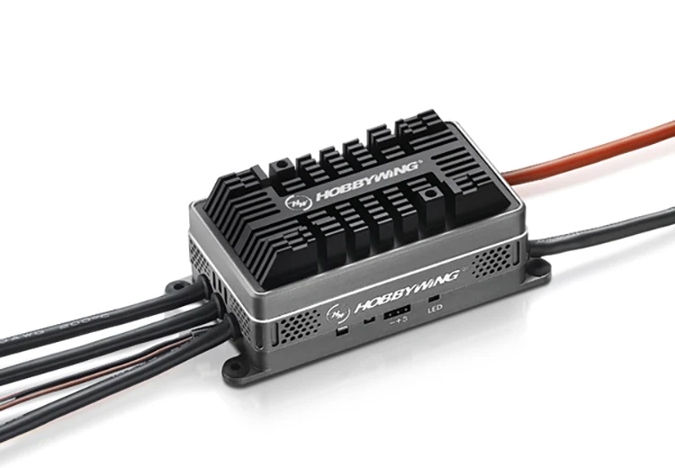 

1pc Original Hobbywing Platinum HV 200A V4.1 6-14S Lipo SBEC / OPTO Brushless ESC for RC Drone Quadrocopter Helicopter Aircraft
