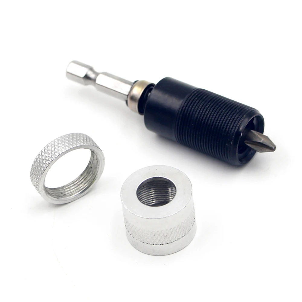 Adjustable Screw Depth Limiter Holder with 12pcs Cross PH2 Screwdriver Bits destornillador precision screwdriver bits holder Set