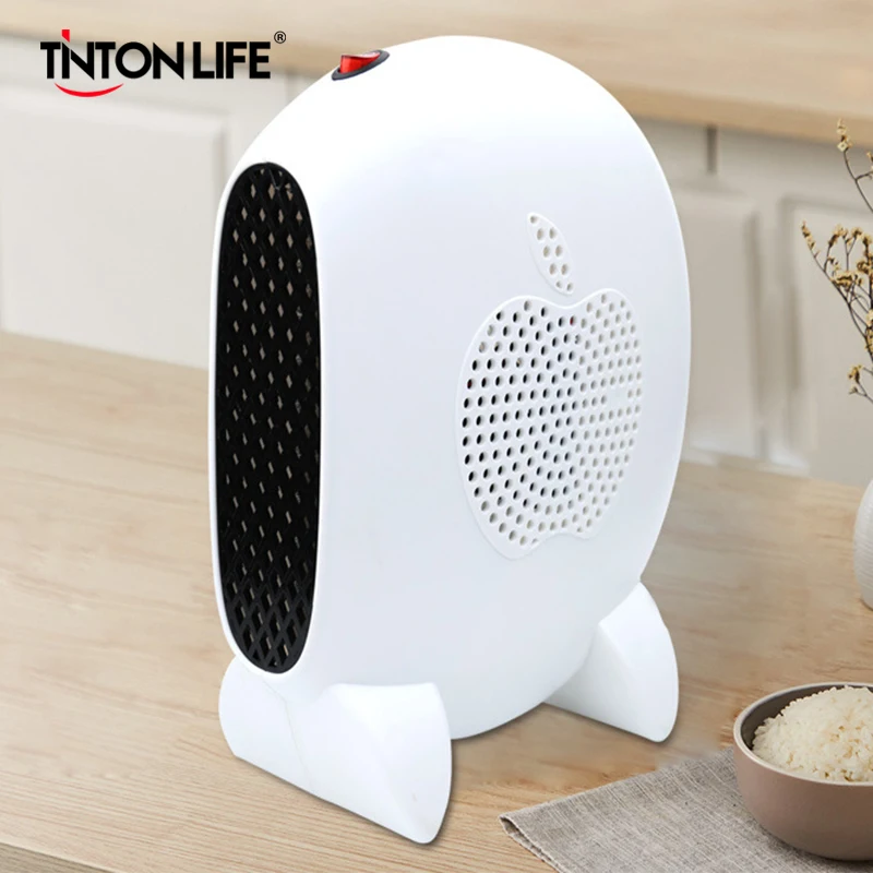 

220V Mini Home Heater Infrared 500W Portable Electric Air Heater Warm Fan Desktop Space Heater for Winter Household Bathroom