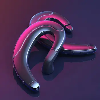 

Bone Conduction Wireless Bluetooth Business Headphones Sport Stereo Earpiece with Weatproof Noise Reduction Headsets